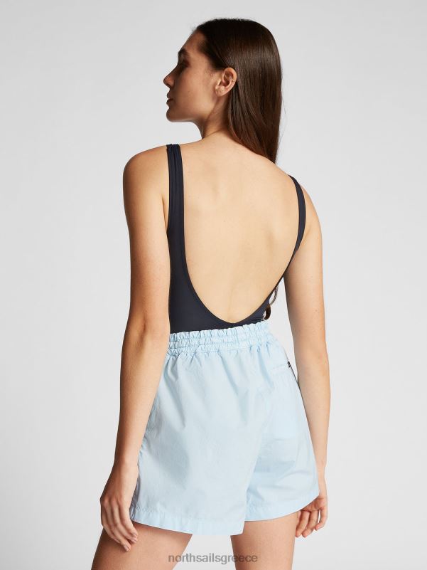 γρ North Sails γυναίκες σορτς ποπλίνα δροσερό μπλε NZP81512 είδη ένδυσης