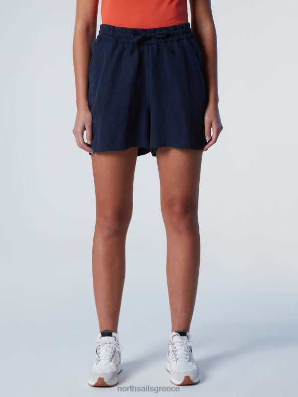 γρ North Sails γυναίκες σορτς με κορδόνια ναυτικό μπλε NZP8619 είδη ένδυσης