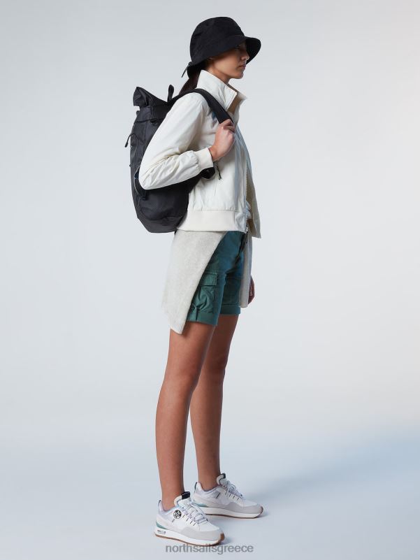 γρ North Sails γυναίκες σορτς cargo από οργανικό βαμβάκι στρατιωτικό πράσινο NZP8626 είδη ένδυσης