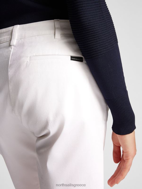 γρ North Sails γυναίκες σορτς chino gabardine άσπρο NZP81450 είδη ένδυσης