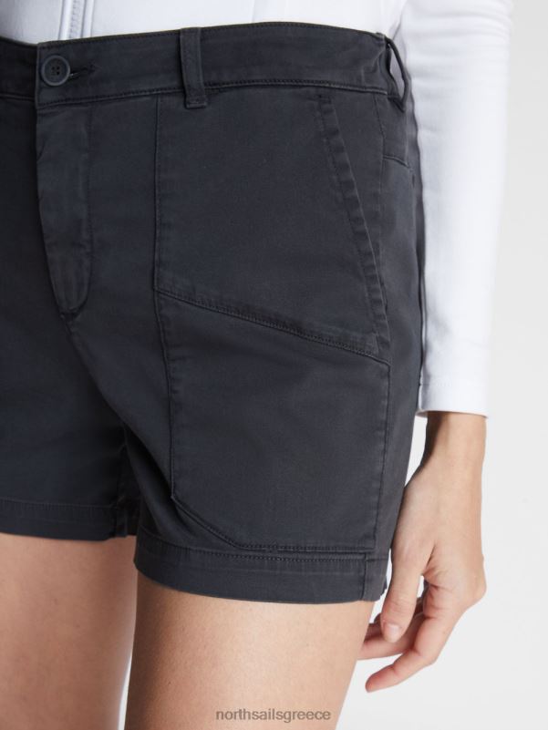 γρ North Sails γυναίκες σορτς φορτίου gabardine φάντασμα NZP81515 είδη ένδυσης