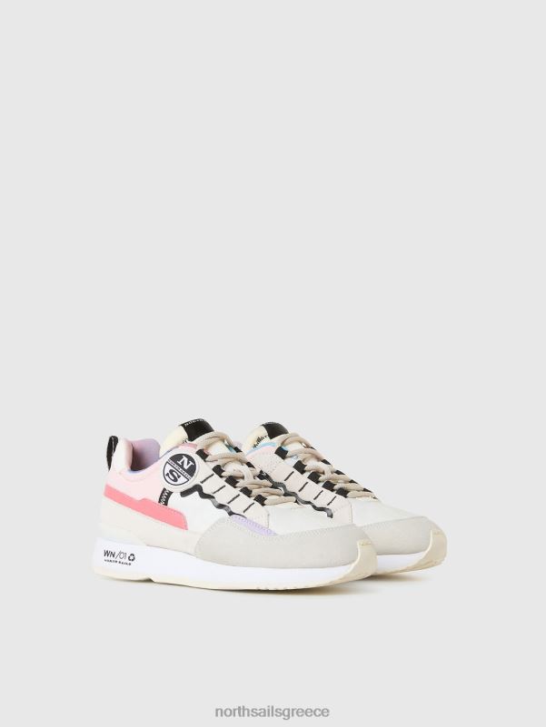 γρ North Sails γυναίκες αθλητικό παπούτσι με βαρούλκο ένα χρώμα NZP8654 είδη υπόδησης