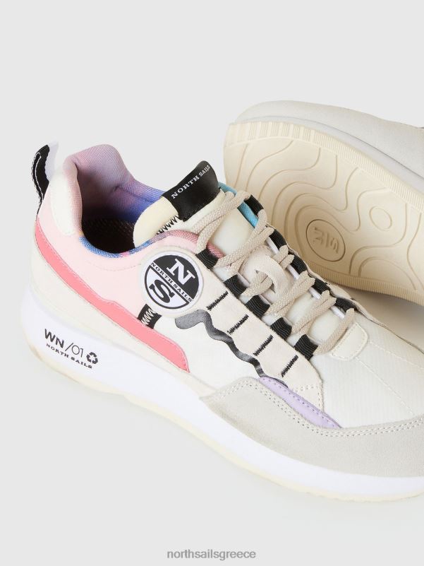 γρ North Sails γυναίκες αθλητικό παπούτσι με βαρούλκο ένα χρώμα NZP8654 είδη υπόδησης