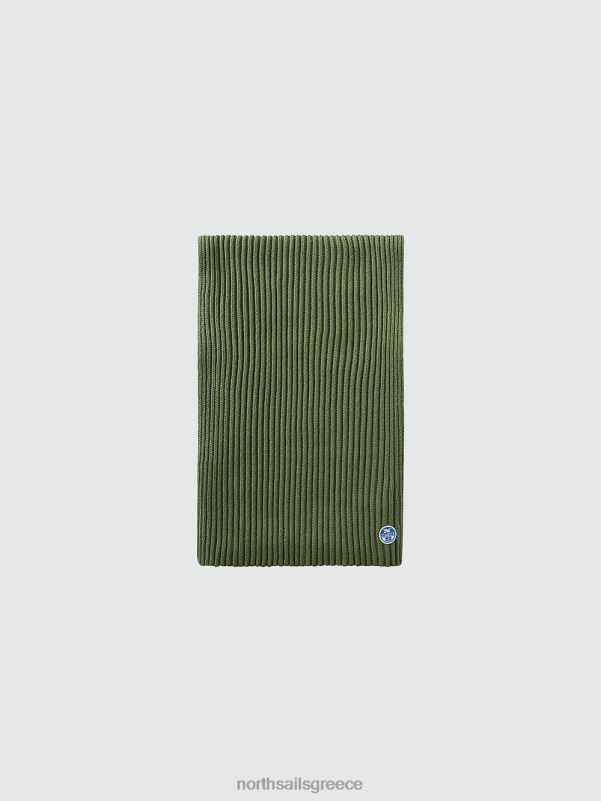 γρ North Sails άνδρες βαμβακερό και μάλλινο μαντίλι μπρούτζινο πράσινο NZP8852 αξεσουάρ