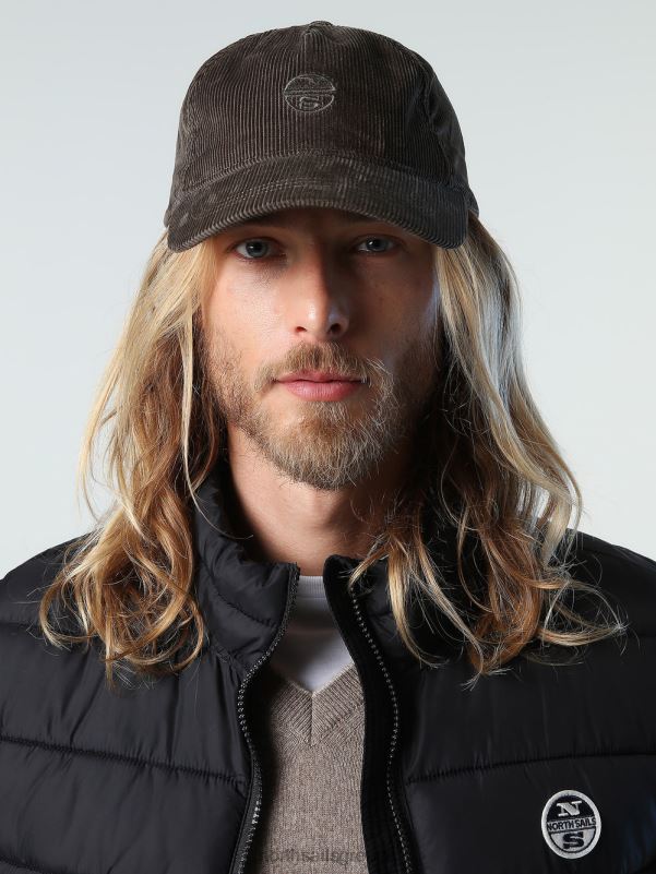 γρ North Sails άνδρες βελούδινο καπάκι πράσινο κισσό NZP81027 αξεσουάρ