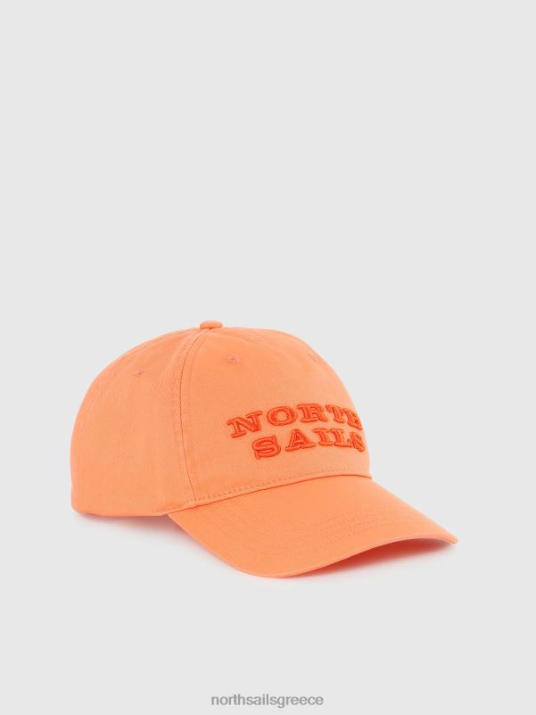 γρ North Sails άνδρες πλυμένο βαμβακερό καπέλο του μπέιζμπολ πεπόνι NZP8450 αξεσουάρ
