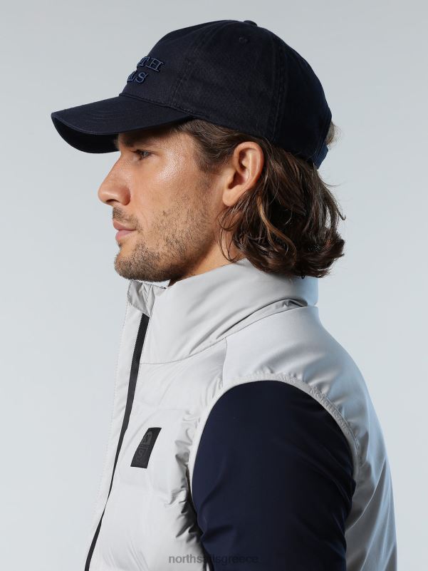 γρ North Sails άνδρες πλυμένο βαμβακερό καπέλο του μπέιζμπολ σκούρο τζιν NZP8451 αξεσουάρ