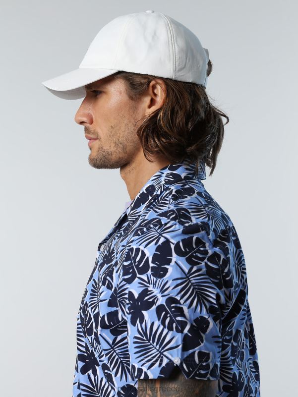 γρ North Sails άνδρες ανακυκλωμένο καπέλο μπέιζμπολ taslan άσπρο NZP8447 αξεσουάρ