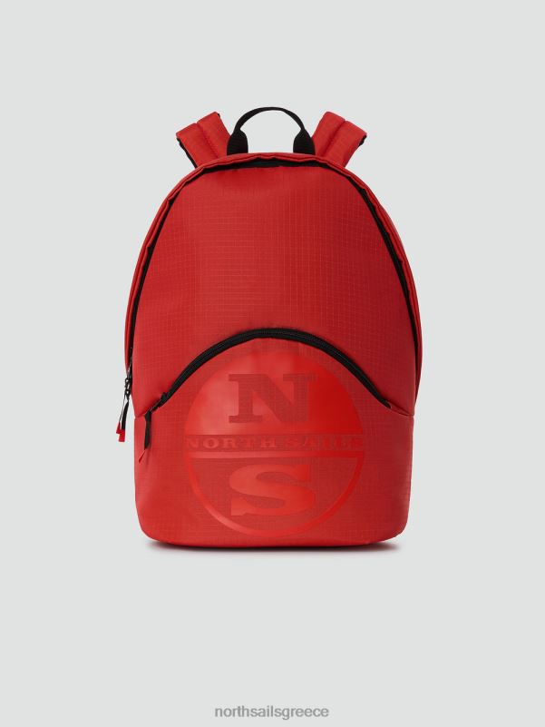 γρ North Sails άνδρες ανακυκλωμένο νάιλον σακίδιο πλάτης έντονο πορτοκαλί NZP8465 αξεσουάρ