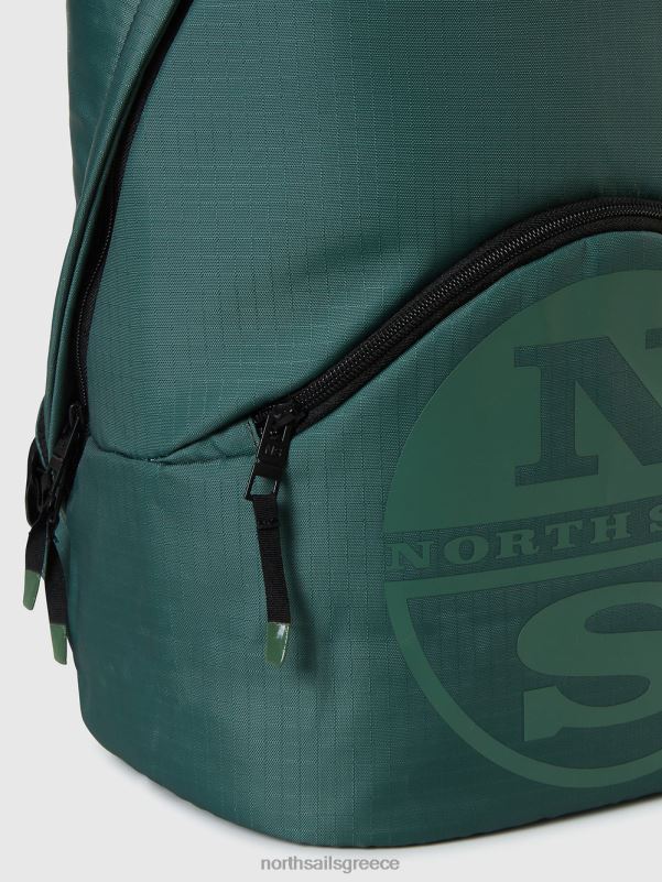 γρ North Sails άνδρες ανακυκλωμένο νάιλον σακίδιο πλάτης στρατιωτικό πράσινο NZP8466 αξεσουάρ