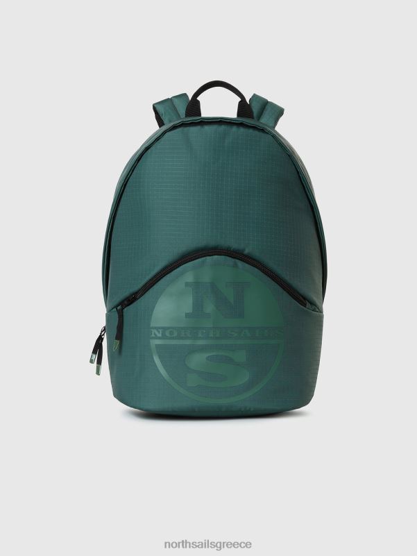 γρ North Sails άνδρες ανακυκλωμένο νάιλον σακίδιο πλάτης στρατιωτικό πράσινο NZP8466 αξεσουάρ