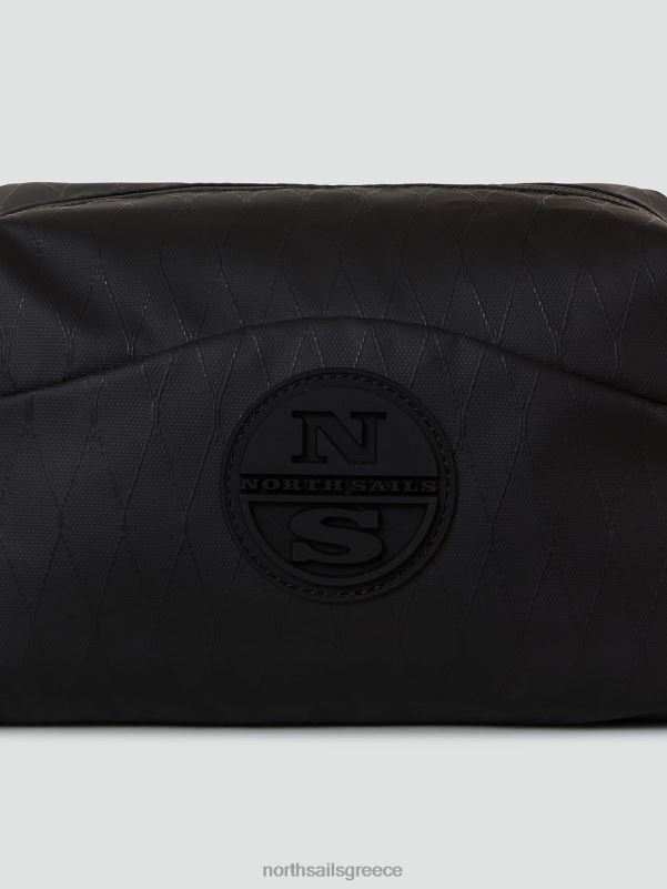 γρ North Sails άνδρες σακούλα πλυσίματος από ανακυκλωμένο ύφασμα μαύρος NZP8478 αξεσουάρ