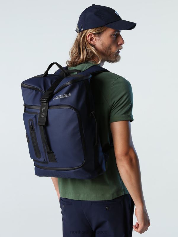 γρ North Sails άνδρες σακίδιο πλάτης με ρολό ναυτικό μπλε NZP8665 αξεσουάρ