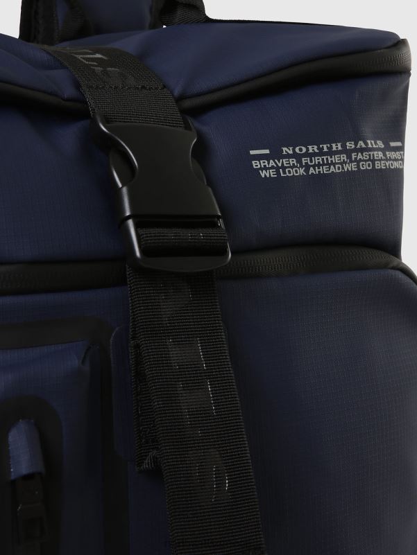 γρ North Sails άνδρες σακίδιο πλάτης με ρολό ναυτικό μπλε NZP8665 αξεσουάρ