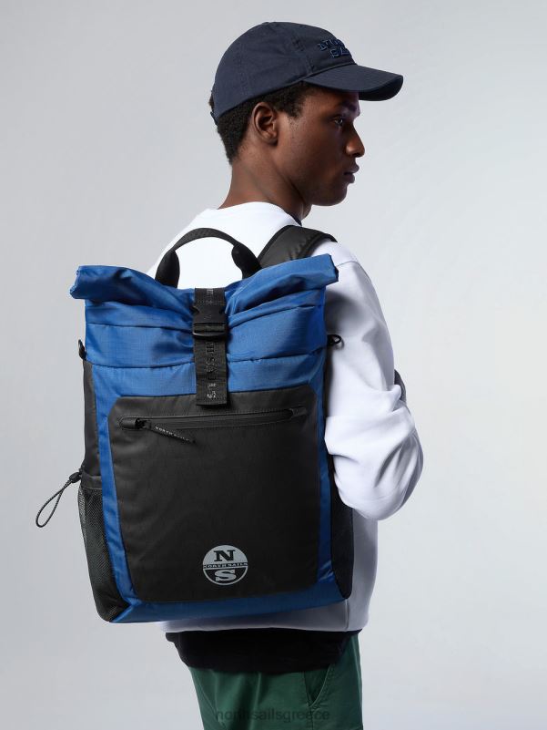 γρ North Sails άνδρες σακίδιο πλάτης roll-top μπλε του ωκεανού NZP8481 αξεσουάρ