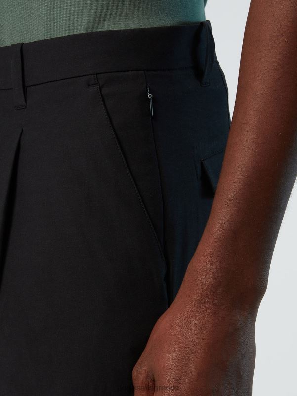 γρ North Sails άνδρες chino τεχνολογίας άνεσης μαύρος NZP8313 είδη ένδυσης