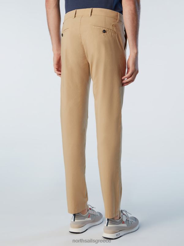 γρ North Sails άνδρες αμυντικός ποπλίνα chinos μέλι NZP8309 είδη ένδυσης