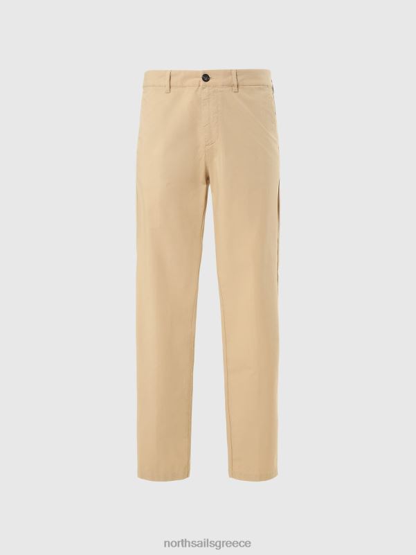 γρ North Sails άνδρες αμυντικός ποπλίνα chinos μέλι NZP8309 είδη ένδυσης