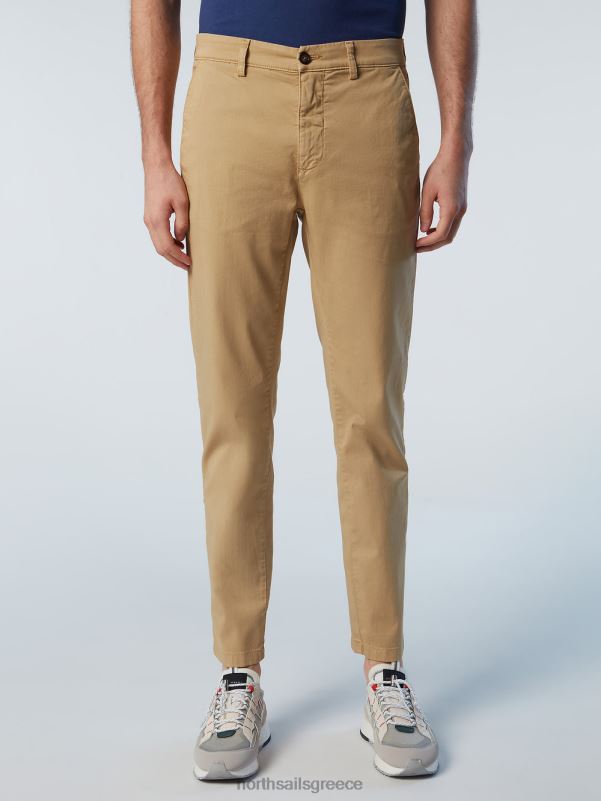 γρ North Sails άνδρες αμυντικός gabardine chinos μέλι NZP8323 είδη ένδυσης