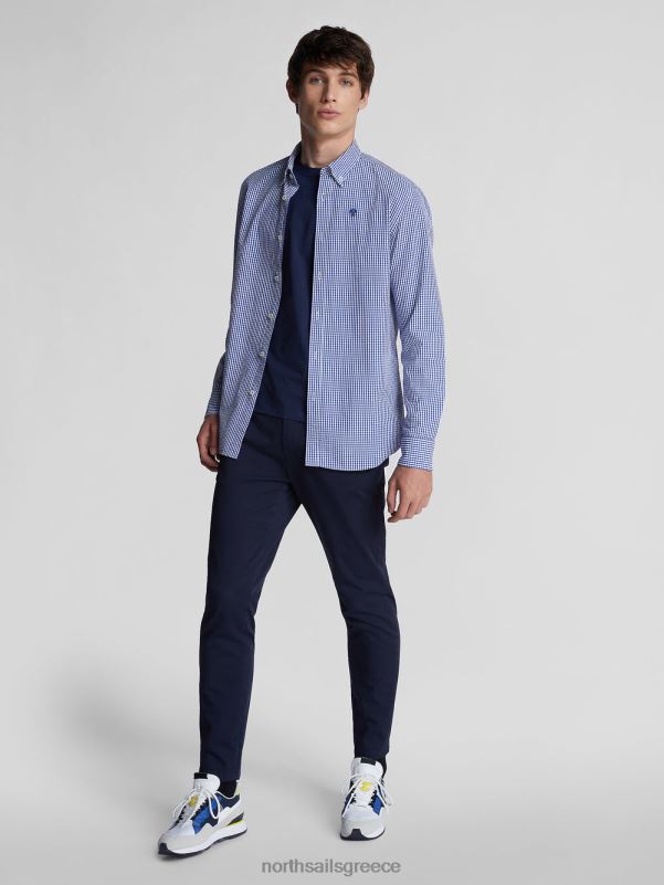 γρ North Sails άνδρες slim-fit chino Defender 1895 ναυτικό μπλε NZP81174 είδη ένδυσης