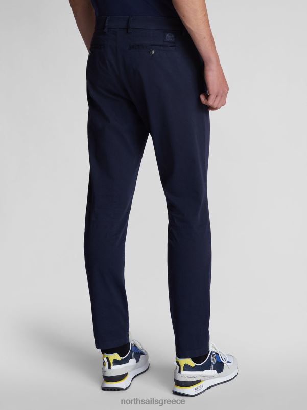 γρ North Sails άνδρες slim-fit chino Defender 1895 ναυτικό μπλε NZP81174 είδη ένδυσης