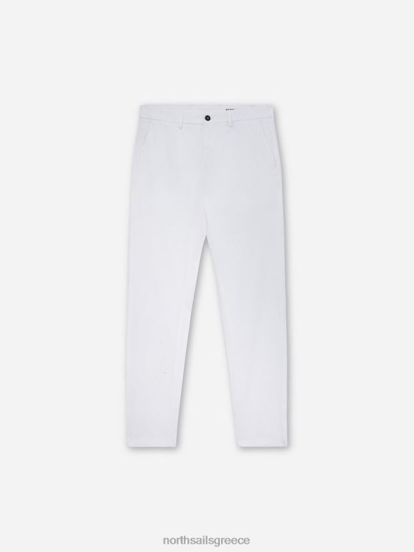 γρ North Sails άνδρες slim-fit chinos άσπρο NZP81289 είδη ένδυσης