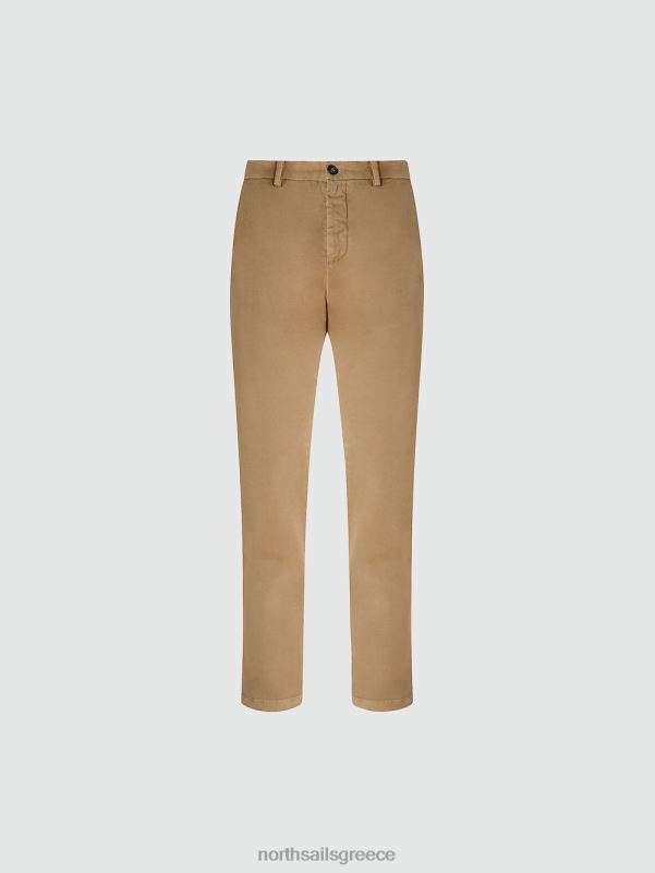 γρ North Sails άνδρες slim-fit chinos χειμωνιάτικο χακί NZP8797 είδη ένδυσης