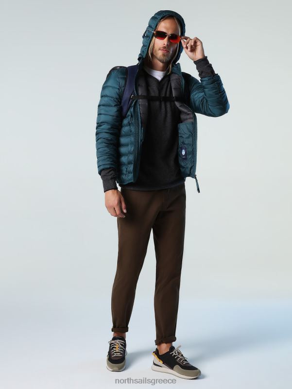 γρ North Sails άνδρες slim-fit chinos κακάο NZP8798 είδη ένδυσης