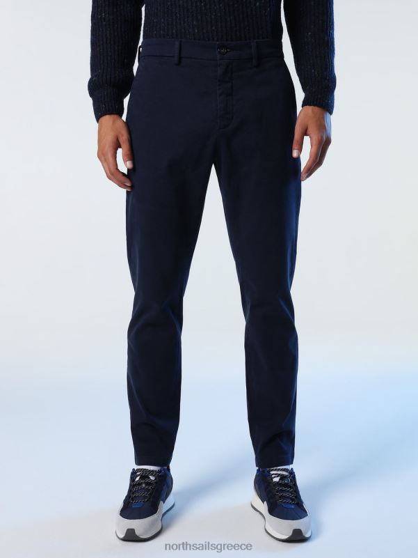 γρ North Sails άνδρες slim-fit chinos ναυτικό μπλε NZP8800 είδη ένδυσης