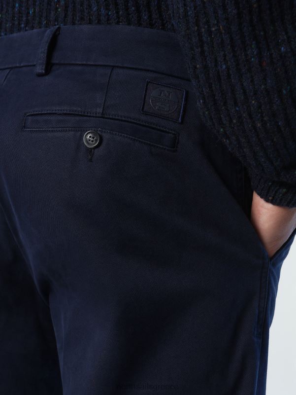γρ North Sails άνδρες slim-fit chinos ναυτικό μπλε NZP8800 είδη ένδυσης