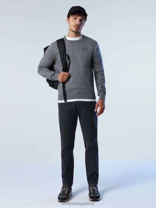 γρ North Sails άνδρες slim-fit chinos ασφάλτος NZP8801 είδη ένδυσης