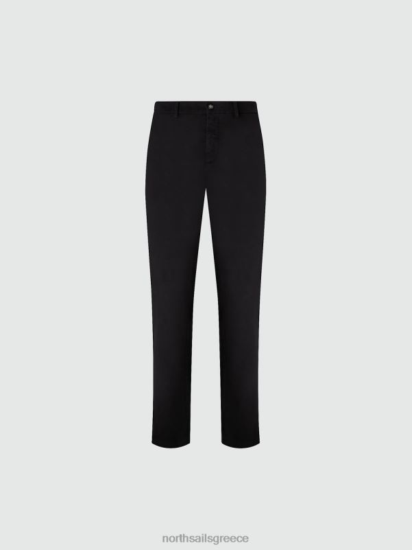 γρ North Sails άνδρες slim-fit chinos μαύρος NZP8802 είδη ένδυσης
