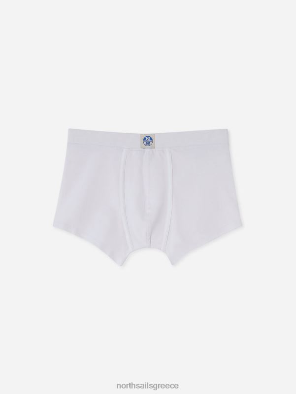 γρ North Sails άνδρες μπόξερ από οργανικό βαμβάκι άσπρο NZP8487 είδη ένδυσης
