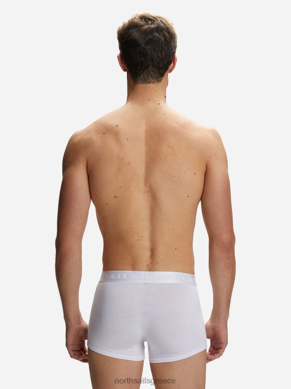 γρ North Sails άνδρες μπόξερ από μπαμπού άσπρο NZP8498 είδη ένδυσης