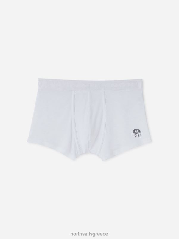 γρ North Sails άνδρες μπόξερ από μπαμπού άσπρο NZP8498 είδη ένδυσης