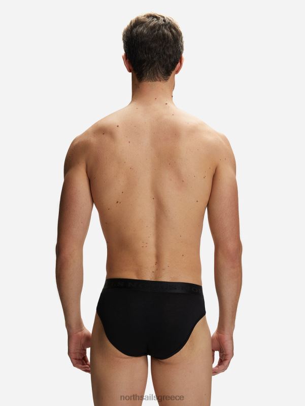 γρ North Sails άνδρες σλιπ μπαμπού μαύρος NZP8507 είδη ένδυσης