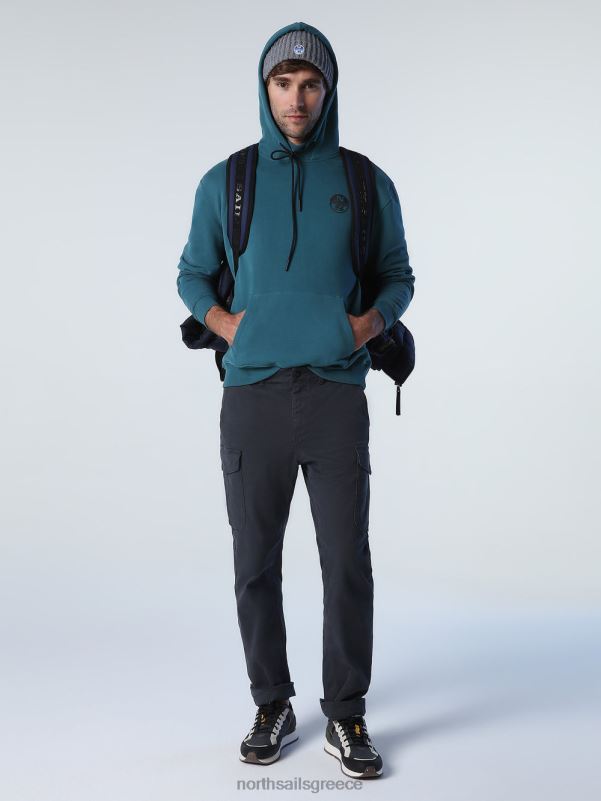 γρ North Sails άνδρες εμπριμέ κουκούλα Μεσόγειος NZP81014 είδη ένδυσης