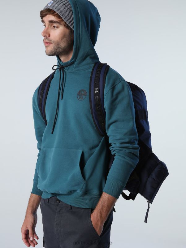 γρ North Sails άνδρες εμπριμέ κουκούλα Μεσόγειος NZP81014 είδη ένδυσης