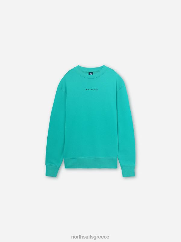 γρ North Sails άνδρες υπερμεγέθη φούτερ σμαράγδι NZP81080 είδη ένδυσης