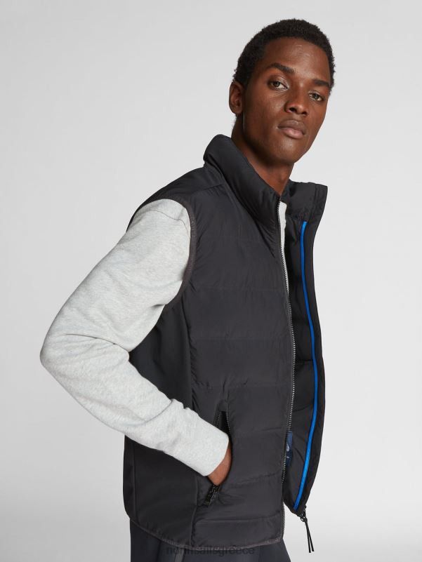 γρ North Sails άνδρες υπερμεγέθη φούτερ γκρι μελανζέ NZP81082 είδη ένδυσης