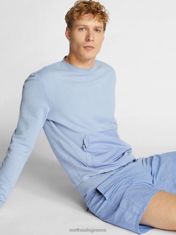 γρ North Sails άνδρες φούτερ με τσέπες κολοφών NZP81187 είδη ένδυσης