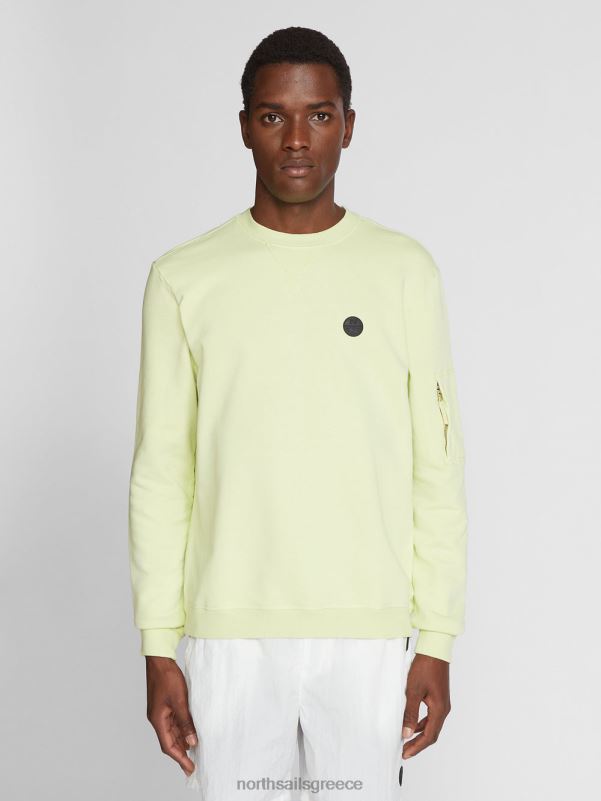 γρ North Sails άνδρες φούτερ με λαιμόκοψη φύκια NZP81234 είδη ένδυσης