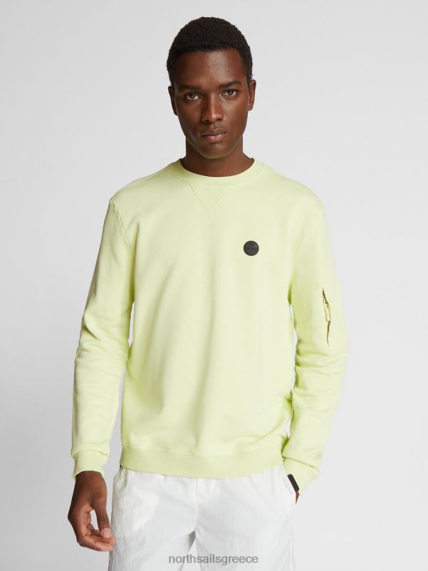 γρ North Sails άνδρες φούτερ με λαιμόκοψη φύκια NZP81234 είδη ένδυσης