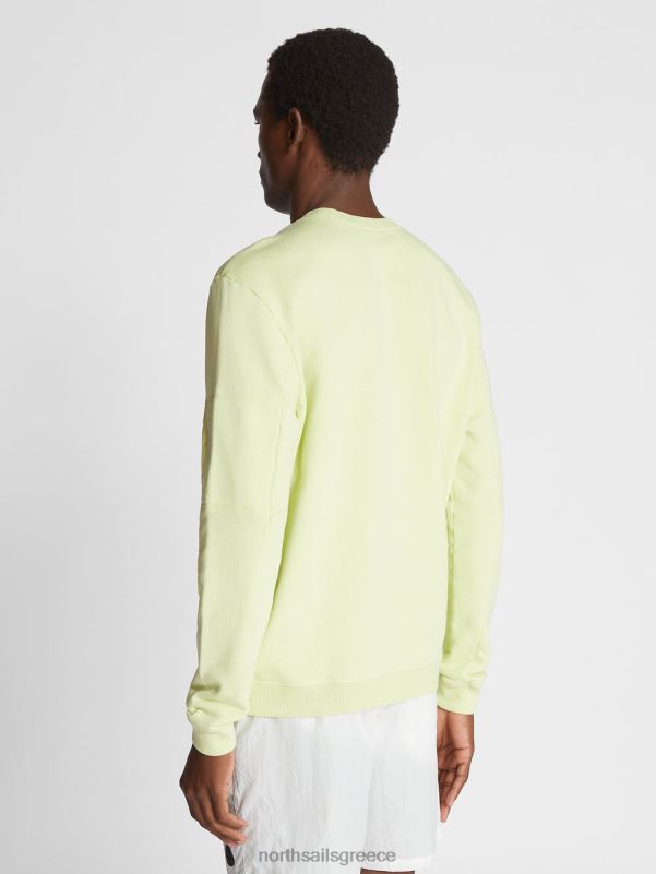 γρ North Sails άνδρες φούτερ με λαιμόκοψη φύκια NZP81234 είδη ένδυσης