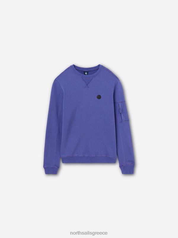 γρ North Sails άνδρες φούτερ με λαιμόκοψη κυματοειδής NZP81237 είδη ένδυσης