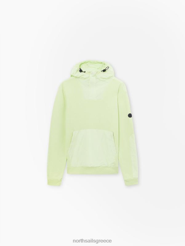 γρ North Sails άνδρες φούτερ με κουκούλα φύκια NZP81244 είδη ένδυσης