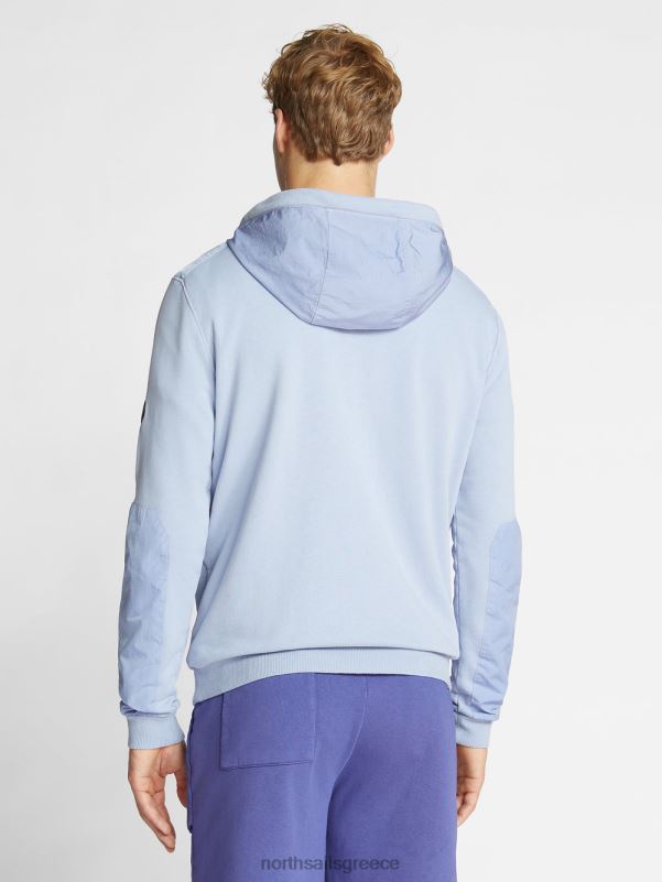 γρ North Sails άνδρες φούτερ με κουκούλα κολοφών NZP81245 είδη ένδυσης