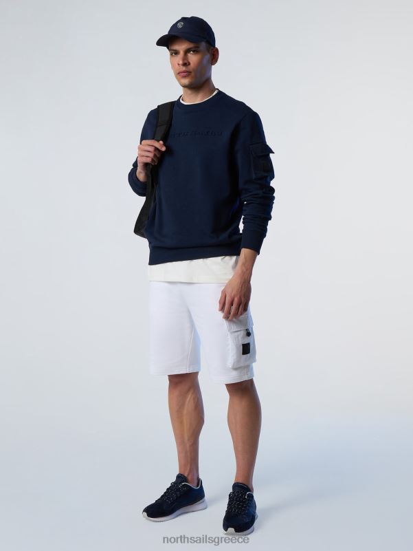 γρ North Sails άνδρες φούτερ με τσέπη ναυτικό μπλε NZP8273 είδη ένδυσης