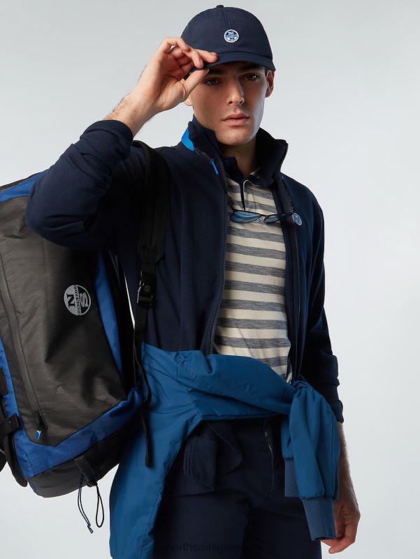 γρ North Sails άνδρες φούτερ με φερμουάρ ναυτικό μπλε NZP8288 είδη ένδυσης