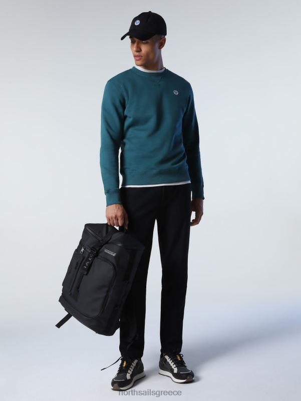 γρ North Sails άνδρες φούτερ με λογότυπο στο στήθος Μεσόγειος NZP8736 είδη ένδυσης